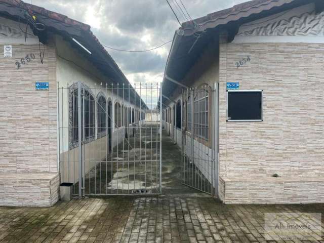 Casa em Condomínio para Venda em Praia Grande, Guilhermina, 1 dormitório, 1 banheiro, 1 vaga