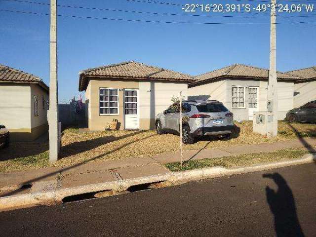 Casa para Venda em Bauru, Vargem Limpa I, 2 dormitórios, 1 banheiro, 1 vaga