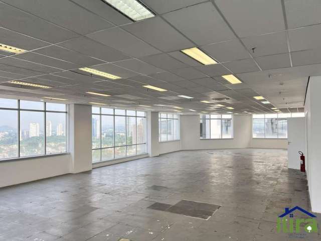 Laje Comercial de 1356m² Para Locacao No Edificio C.a Rio Negro Em Alphaville,p