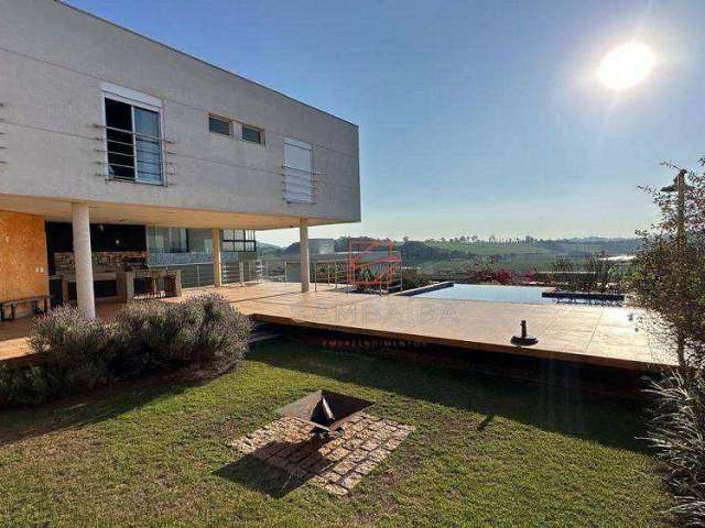 Casa com 4 dormitórios à venda, 483 m² por R$ 3.800.000,00 - Condomínio Aguas Claras - Piracaia/SP