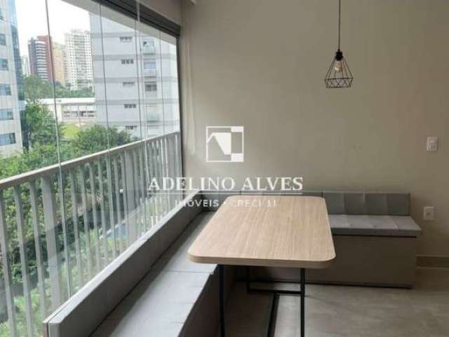 Apartamento para locação e venda no Jardim Paulista , 1 dormitório e 44 m ²