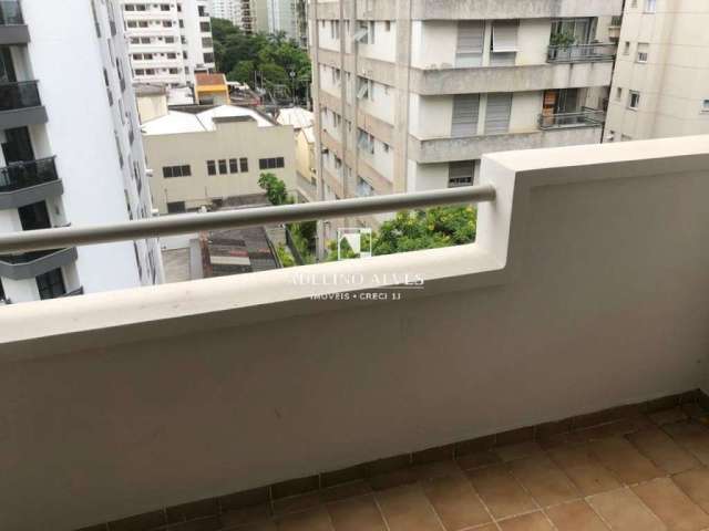 Mobiliado com Varanda no Jardim Paulista