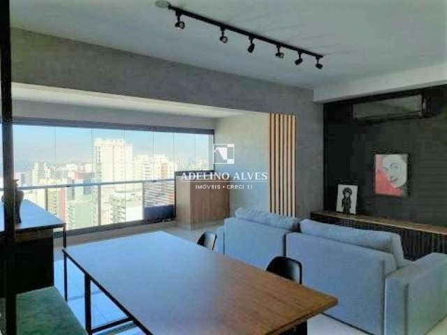 Pinheiros, 73 mts, novo, mobiliado, andar alto, lindo