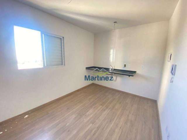 Apartamento com 1 dormitório para alugar, 38 m² por R$ 2.004,00/mês - Jardim Independência - São Paulo/SP