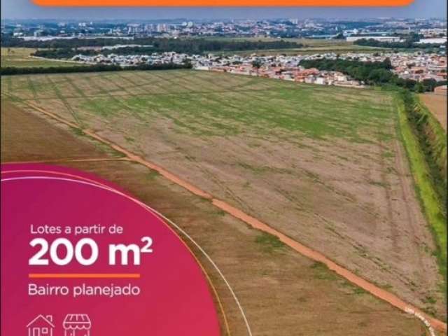 Lote de 200 m² Bairro João Aranha, lazer, local privilegiado, topografia plana, infraestrutura completa