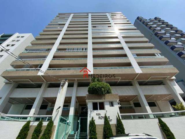 Apartamento com 3 dormitórios à venda, 125 m² por R$ 875.000,00 - Vila Guilhermina - Praia Grande/SP