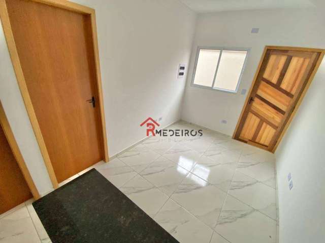 Casa com 2 dormitórios à venda por R$ 270.000,10 - Jardim Samambaia - Praia Grande/SP