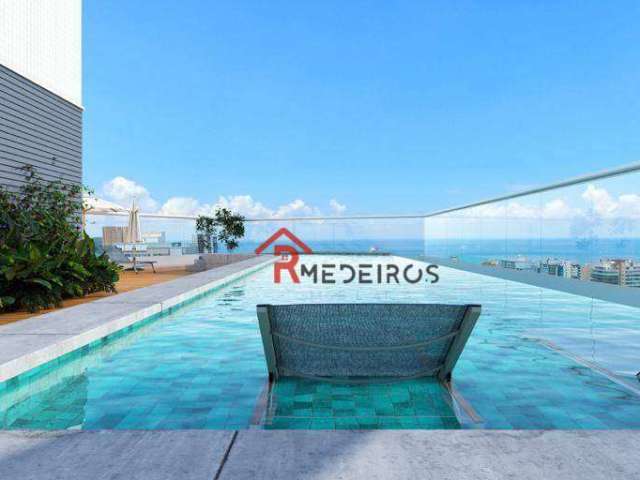 Apartamento com 2 dormitórios à venda, 75 m² por R$ 525.000,00 - Guilhermina - Praia Grande/SP