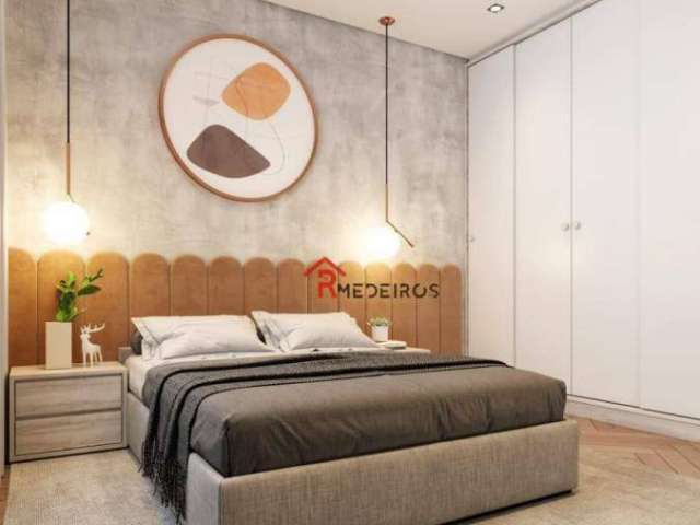 Apartamento com 2 dormitórios à venda, 81 m² por R$ 528.125,00 - Vila Guilhermina - Praia Grande/SP