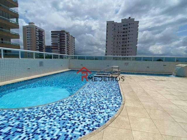 Apartamento com 2 dormitórios à venda, 79 m² por R$ 460.000,00 - Vila Guilhermina - Praia Grande/SP