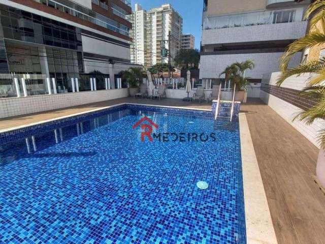 Apartamento com 2 dormitórios, 77 m² - venda por R$ 520.000,00 ou aluguel por R$ 3.500,00/mês - Vila Guilhermina - Praia Grande/SP