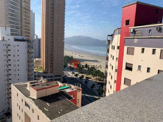 Cobertura com 3 dormitórios à venda, 140 m² por R$ 850.000,00 - Vila Guilhermina - Praia Grande/SP