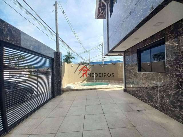 Casa com 2 dormitórios à venda, 43 m² por R$ 410.000 - Caiçara - Praia Grande/SP