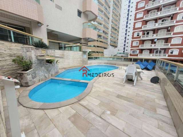 Apartamento com 1 dormitório, 73 m² - venda por R$ 385.000,00 ou aluguel por R$ 3.300,00/mês - Tupi - Praia Grande/SP