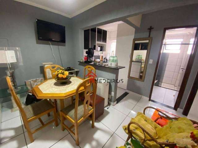 Apartamento com 1 dormitório à venda, 45 m² por R$ 250.000,00 - Maracanã - Praia Grande/SP