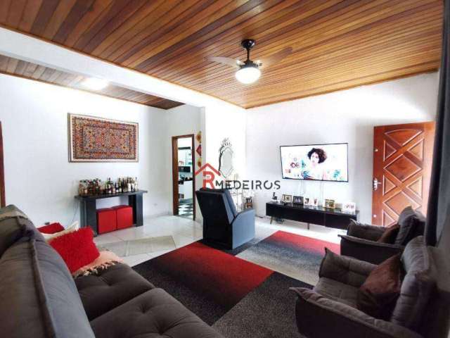 Casa com 3 dormitórios à venda, 111 m² por R$ 450.000 - Jardim Real - Praia Grande/SP