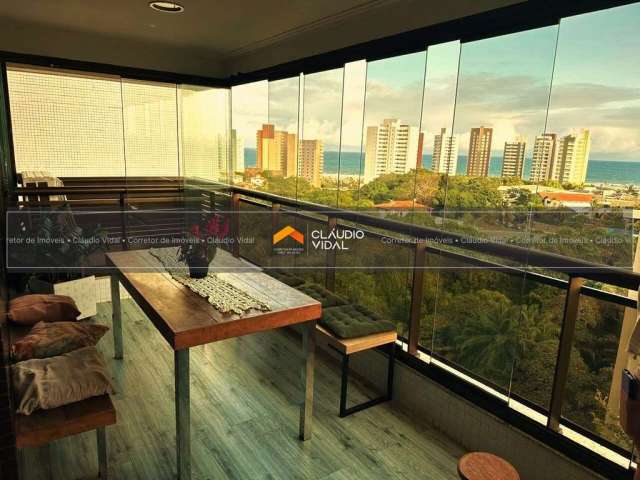 Lindo apartamento mobiliado, 94 m2, 2/4 com Home Office no Bela Vista Patamares - Ba