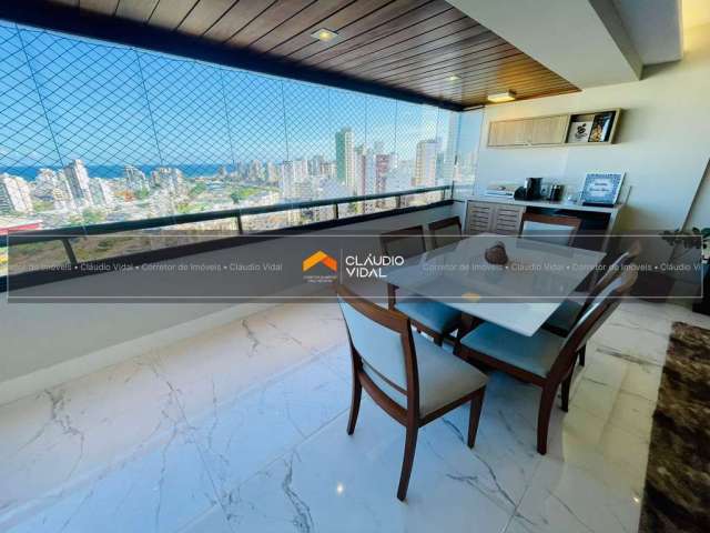 Apartamento MOBILIADO com 126m² com 4/4, Pituba (Lot Aquarius), Salvador - BA