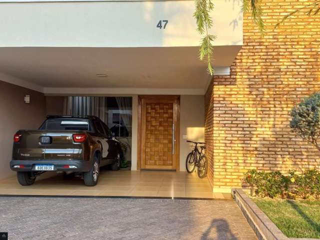 Casa de luxo em condomínio: 2 quartos, 2 suítes, 2 salas, 2 banheiros, 2 vagas de garagem e 200m² em Birigui-SP, Residencial Veneza.