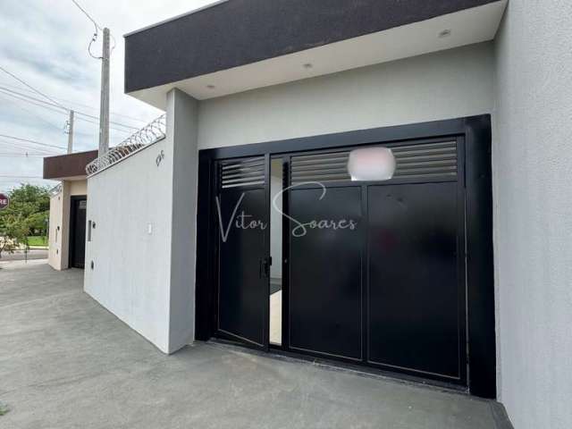 Casa á venda em Birigui no Bairro Vitória; Casa com sala de tv com pé direito alto, 2 quartos, Área de serviço, Banheiro Social e Garagem Coberta