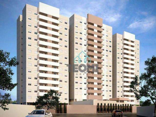 Apartamento com 2 dormitórios à venda, 68 m² por R$ 340.000,00 - Parque São Luís - Taubaté/SP