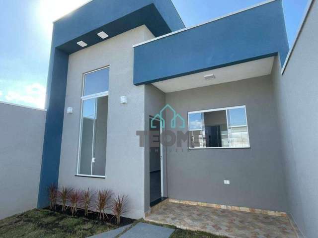 Casa com 3 dormitórios (1 suíte máster) à venda, 95 m² por R$ 390.000 - Quintas de Santa Cruz - Taubaté/SP