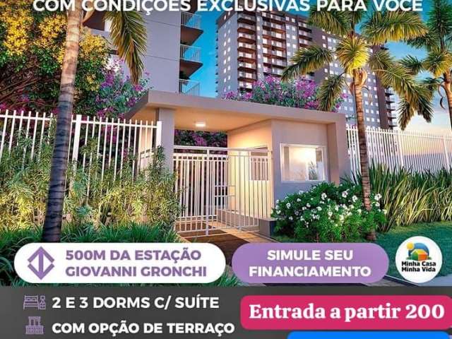 Apartamento na Vila Andrade Próximo ao Metrô Giovanni Gronchi Linha Lilás