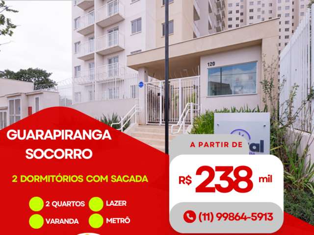 Apartamenos de 2 dormitórios próximo a Santo Amaro