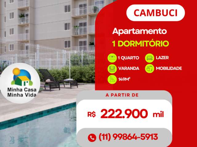 Lindo apartamento  com varanda no Cambuci