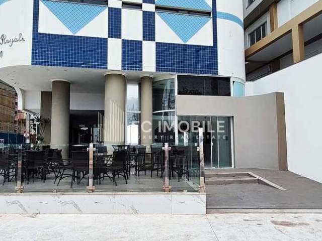 Loja com 140 m², frente mar, disponível para locação na Avenida Atlântica  em Balneário Camboriú