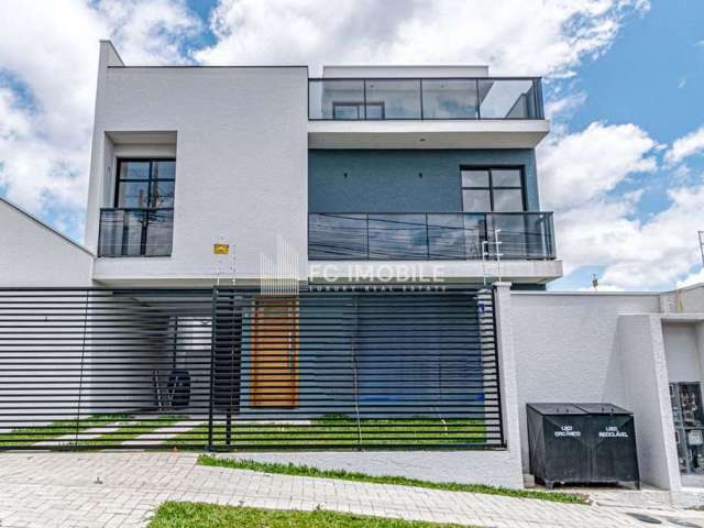 Sobrado tríplex com 3 quartos sendo 1 suítes,  à venda no bairro Atuba em Curitiba/PR