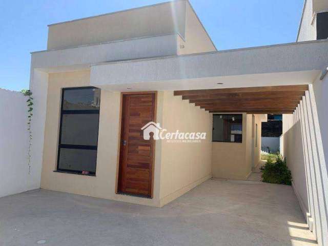 Casa com 2 dormitórios à venda, 65 m² por R$ 280.000,00 - Recanto do Sol - São Pedro da Aldeia/RJ