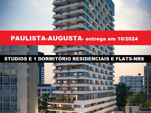 Localização espetacular na Rua Augusta Studio de 27m².