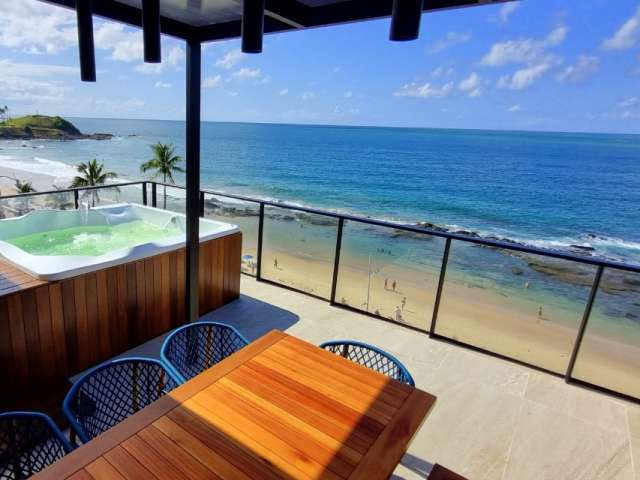 Apartamento 2/4 na Barra com vista mar