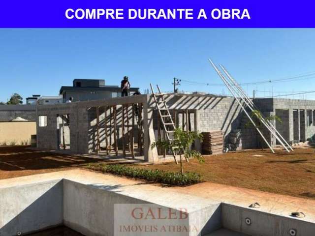 Casa de luxo em condomínio à venda em Atibaia-SP - 4 quartos, 4 suítes, 2 salas, 6 banheiros, 4 vagas - Parque Residencial Shamballa III