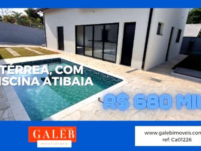 Conjunto Villa com 4 casas térreas com piscina e 3 quartos