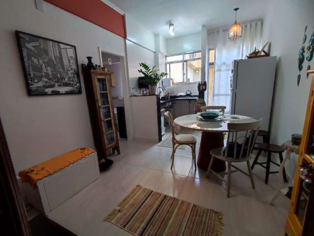 Apartamento a venda todo reformado, 1 quarto, 44 m2, Tijuca