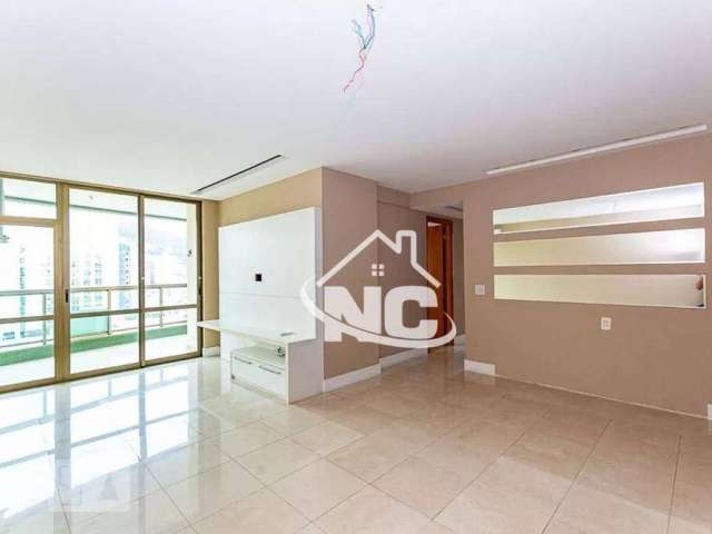 Apartamento vista livre com sol da manha, sendo 3 quartos suíte varandão,  à venda, Icaraí, Niterói - AP0307.