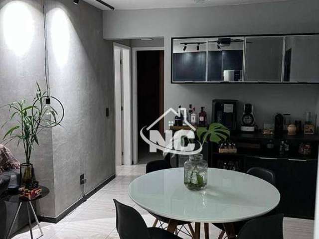 Apartamento com 2 dormitórios à venda, 62 m² por R$ 350.000,00 - Barreto - Niterói/RJ