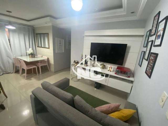 Apartamento com 3 dormitórios à venda, 82 m² por R$ 470.000,00 - Barreto - Niterói/RJ