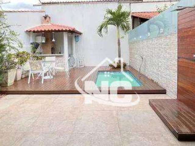 NOVOS COMEÇOS VENDE - Casa com 3 quartos à venda, 120 m² por R$ 795.000 - Serra Grande - Niterói/RJ