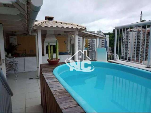 Cobertura com 3 quartos à venda, 197 m² por R$ 700.000 - Santa Rosa - Niterói/RJ