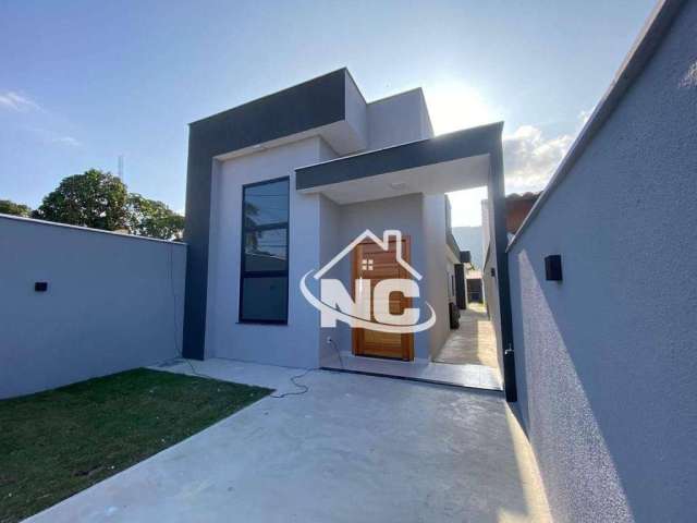 Casa com 3 quartos à venda, 107 m² por R$ 590.000 - Barroco (Itaipuaçu) - Maricá/RJ