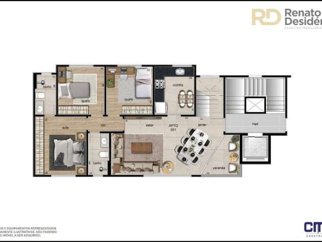 Apartamento com 3 quartos à venda na General Carneiro, --, Sagrada Família, Belo Horizonte, 88 m2 por R$ 778.000