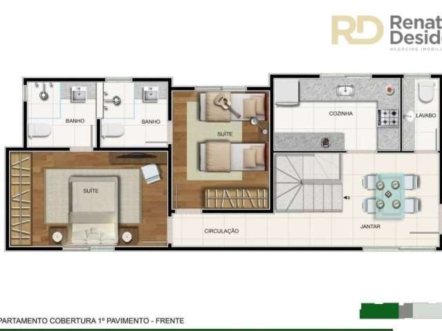 Cobertura com 3 quartos à venda na Rua Costa Monteiro, --, Sagrada Família, Belo Horizonte, 122 m2 por R$ 817.723