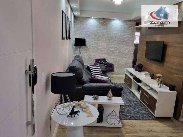 Apartamento com 2 dormitórios à venda, 72 m² por R$ 390.000,00 - Planalto - São Bernardo do Campo/SP