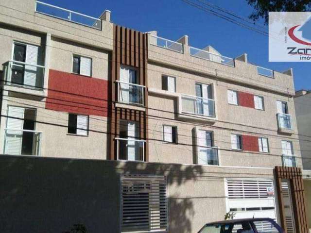 Apartamento com 2 dormitórios à venda, 48 m² por R$ 310.000 - Vila Homero Thon - Santo André/SP