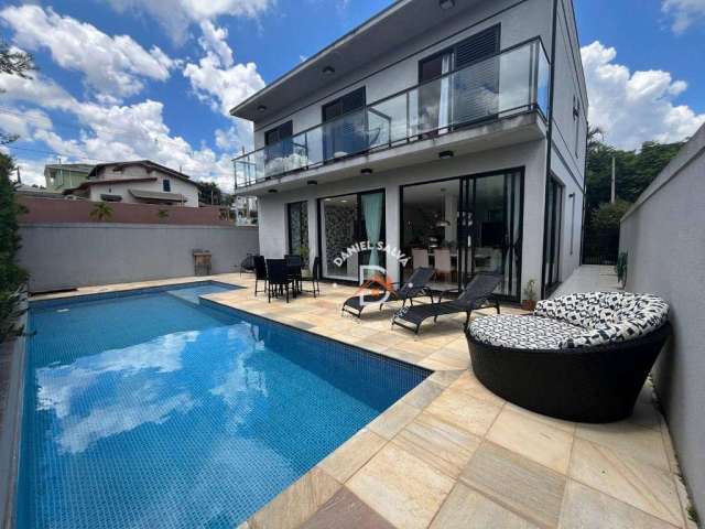 Casa com 3 dormitórios(3 suítes) à venda, 250 m² por R$ 1.690.000 - Condomínio Terras de Atibaia I - Atibaia/SP