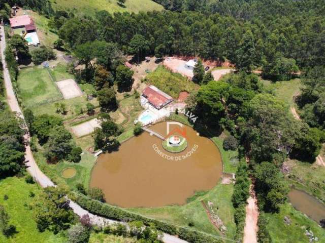 Chácara com 9 dormitórios (3 suítes)  à venda, 17000 m² por R$ 1.550.000 - Divininho - Nazaré Paulista/São Paulo