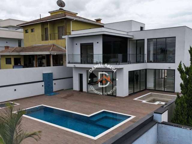 Casa com 4 dormitórios (4 Suítes) à venda, 450 m² por R$ 3.499.000 - Condomínio Terras da Fazenda Santana - Atibaia/SP